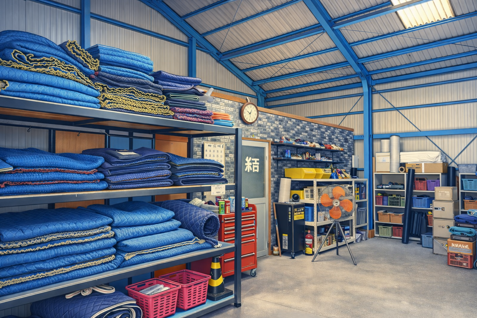 倉庫内の整理整頓