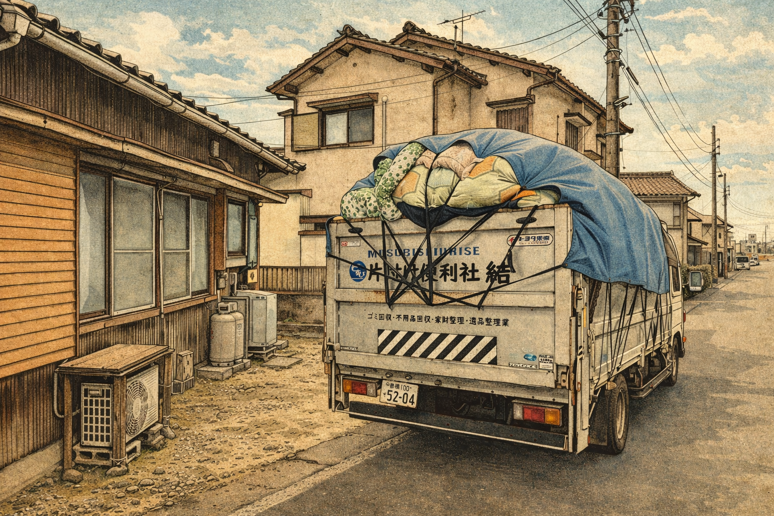 昭和時代の街並み